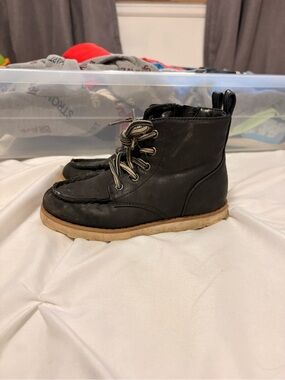 Kids Cat & Jack Black Ankle Boots